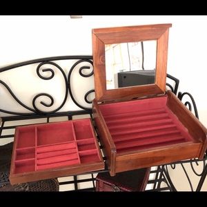 Collectible London Leather Vtg jewelry box